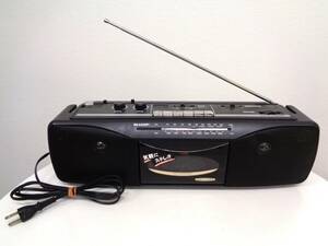 当時物　動作品　SHARP　シャープ　ラジカセ　QT-S5　ステレオラジカセ　ラジオカセット　