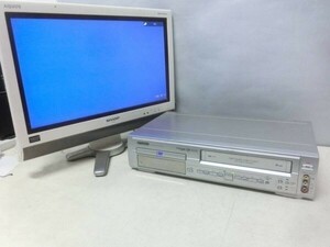 MITSUBISHI 三菱 DVD/VHS レコーダー DJ-V210 2002年製 通電OK ジャンク品 NY1924