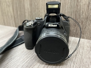 【DK 23674】1円～ Nikon ニコン COOLPIX P600 60x OPTICAL ZOOM WIDE 4.3-258㎜ 1:3.3-6.5 コンパクトデジタルカメラ 動作未確認 現状品