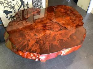 一枚板 座卓 花梨 無垢 天然木 テーブル 