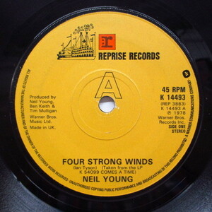 NEIL YOUNG-Four Strong Winds (UK Orig.)