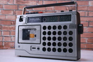 レトロ! ラジカセ SHARP GF-90M FM/AM ラジオ カセットレコーダー オールド品 動作未チェック■(F5291)