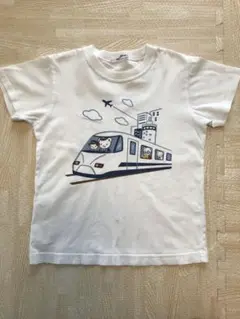 familiar 120 おはなしTシャツ　飛行機　電車　ふぁみちゃん