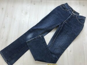 XOXO JEANS レディース 米国製 ブーツカット デニムジーンズパンツ 1/2 紺