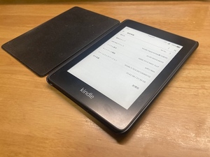 【 送料込 】Amazon Kindle Paperwhite 第10世代 WiFi + 4G モデル 広告なし 本体+カバーのみ