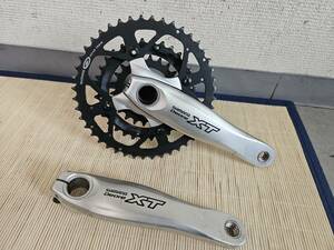 ■ 1円スタート売切り!! ■ SHIMANO FC-MD60 DEORE XT 44-32-22 シマノ クランクセット MTB 同梱発送承中!!