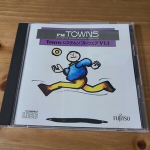 ○中古○ FM TOWNS システムソフトウェア V1.1 L30 B276A010 FUJITSU 1989 PC CD-ROM