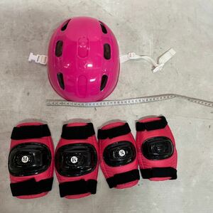 【ジャンク品】キッズ ローラースケート用品。ヘルメット など