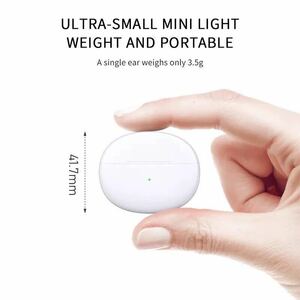 【1円】最新 新品 Air pods代替 ワイヤレスイヤホン Pro S 白 充電BOX Bluetooth Apple iPhone Android対応