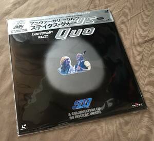 LD　ステイタス・クォー 「 アニバーサリー・ワルツ 」STATUS QUO ANNIVERSARY WALTS 検索：EP LP CD DVD パンフ グッズ