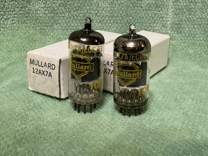 MULLARD 12AX7A / ECC83 イエローラベル 10M 2本 新品・白箱入り