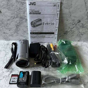 JVC Everio GZ-HM450ビデオカメラ シルバー エブリオ
