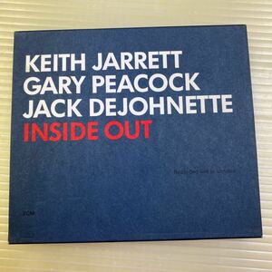 【同梱可】☆ キース・ジャレット Keith Jarrett 　Gary Peacock Jack DeJohnette 　☆　Inside Out　（輸CD）★　ECM-1780