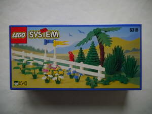 【新品・未開封】レゴ[LEGO] 街シリーズ #6318 部品セット/Flowers, Trees and Fences 1996年 オールドレゴ ヴィンテージ