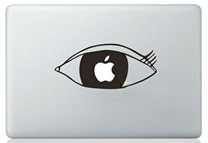 MacBook ステッカー シール Eye (13インチ)