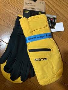 Burton Gore-Tex Under Mitten Glove Spectra Yellow S グローブ mitt ミトン