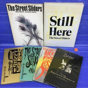 The Street Sliders 写真集 など 関連本 6冊 (裸本含む) 【ザ・ストリート・スライダーズ】