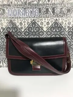 【良品】MORABITO モラビト レザー ショルダーバッグ 肩掛け