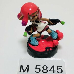 M5845 ●中古 美品 即決●amiibo ガール ネオンピンク (スプラトゥーン アミーボ イカガール) ●Splatoon / Inkling Girl - Neon Pink