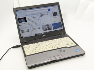 訳あり激安 ノートパソコン 富士通 LIFEBOOK P772/E 中古 12.1型 第3世代Core i5 無線 Wi-Fi Windows10 Office 即使用可 保証付き