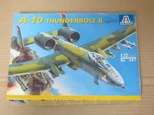 A-10 サンダーボルト II　A-10 Thunderbolt II　1/72　087 イタレリ ITALERI 模型 プラモデル