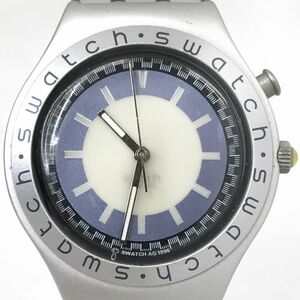 Swatch スウォッチ IRONY アイロニー 腕時計 クオーツ コレクション コレクター ブルー ラウンド おしゃれ シンプル 電池交換済 動作確認済