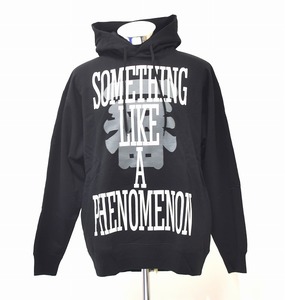 PHENOMEN（フェノメノン）SOMETHING LIKE A PHENOMENON HOODIE ロゴ フーディーLOGO スウェット パーカー SWEAT PARKA 復刻 MCM PULLOVER