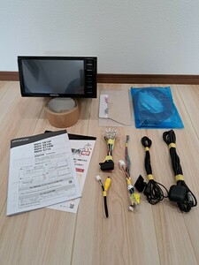 新品フィルムアンテナ・コード付き　ケンウッド　MDV-S710W　2023年製　使用期間1月　地デジ/HDMI/SD/Bluetooth/iPod/倍速録音/CD/DVD/USB