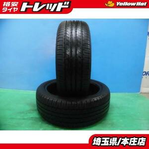 アクア スイフト 中古 夏タイヤ トーヨータイヤ ナノエナジー 3プラス 195/45R17 2本セット 車検用 補修用 パンク用 スペア用 サマータイヤ