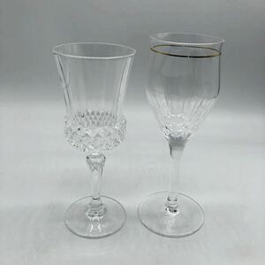 140508ワイングラス 美しいクリスタルレッドグラスジバンシー孤品2つのガラス器グラス希少
