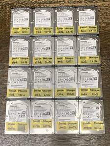 2.5インチHDD 500GB 中古　16台セット 送料無料