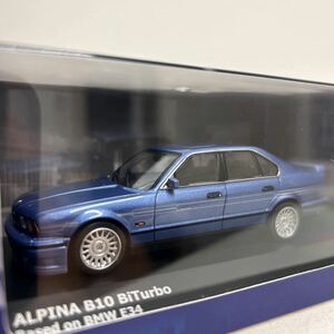 SOLIDO × 京商 1/43 ALPINA B10 BiTurbo BMW E34 ソリド アルピナ ミニカー モデルカー 検索 5シリーズ 5er M3 525 530 545 550