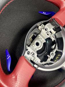 SUBARU　スバル　BRZ 前期　ロングデザインパドルシフト　ブルー　交換タイプ　取り付け簡単！