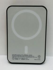 モバイルバッテリー ワイヤレス充電器 QXW-0500 クオリティトラストジャパン マグネット仕様