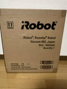 【新品・未開封・未使用】iRobot アイロボット Roomba 892 ルンバ ロボット掃除機 