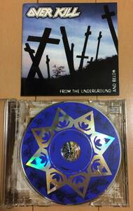 CD　Overkill　オーバー・キル　From The Underground And Below　（9th　1997）