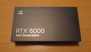 【未開封】NVIDIA RTX A6000 Ada Generation
