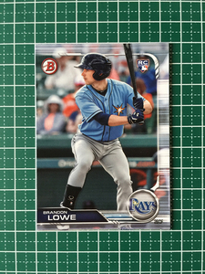 ★TOPPS MLB 2019 BOWMAN #98 BRANDON LOWE［TAMPA BAY RAYS］ベースカード ルーキー RC 19★