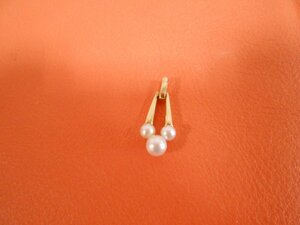 14金MIKIMOTO　ペンダントトップ