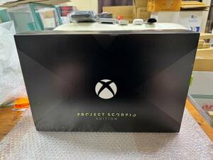 XBOX ONE X 北米本体 スコーピオ限定版 / Scorpio Limited edition 新品未開封 箱痛（大）画像参照 海外 輸入 送料無料 同梱可