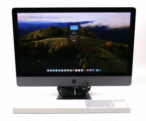 Apple iMac Pro Retina 5K 27インチ 2017 Xeon W-2150B 3GHz(20スレッドCPU) 64GB 4TB(APPLE SSD) Radeon Pro Vega 64 macOS Sonoma 難有