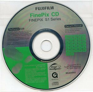 FUJIFILM 富士フィルム FinePix CD FINEPIX S1 Series G39 アプリケーション CD-ROM 中古