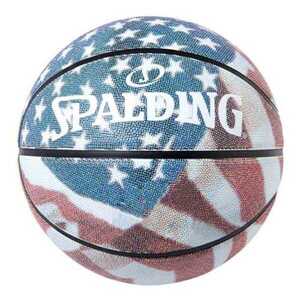 スポルディング スターズアンドストライプス アメリカ国旗 星条旗 ラバー バスケットボール 7号球 #84-320J SPALDING 新品 未使用