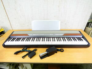 【S) ジャンク!KORG 電子ピアノ SP-250★コルグ/キーボード/ケース無/鍵盤楽器＠200（4）】