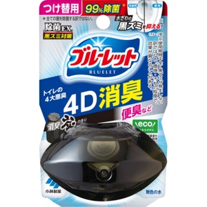 液体ブルーレットおくだけ除菌EX4D消臭つけ替用消臭炭の香り × 48点