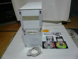 自作パソコン AX4SG-UL / Pentium4 2.4B GHz / FDD / DVDマルチ / 40 ＧＢ , 40 GB/ 512 MB / Windows 98 se , Me