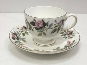 WEDGWOOD ウェッジウッド HATHAWAY ROSE ハサウェイローズ Tea Cup & Saucer ティーカップ&ソーサー AE057060