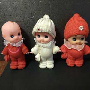 キューピー人形　３個