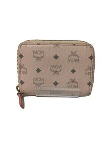 MCM◆財布/-/PNK/レディース/MYLAAVI03QH001/エムシーエム/ピンク/