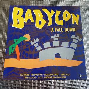 極美品 LP レア盤 BABYLON A FALL DOWN レコード